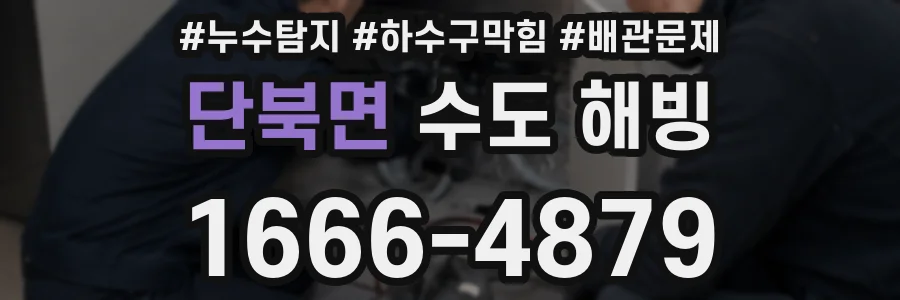 단북면 수도 해빙