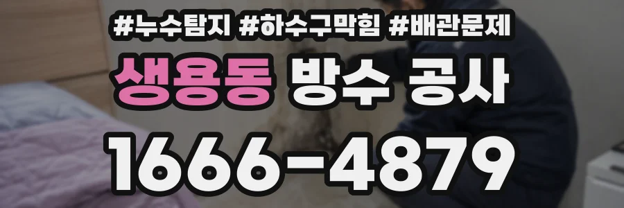생용동 방수 공사