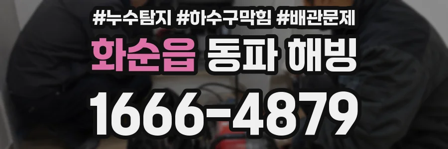 화순읍 동파 해빙