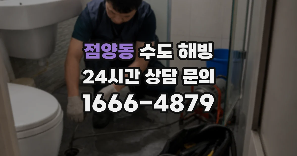 점양동 수도 해빙