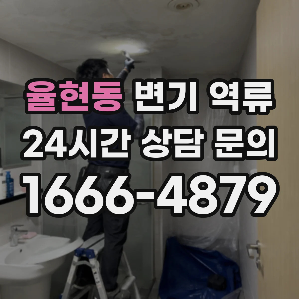 율현동 변기 역류
