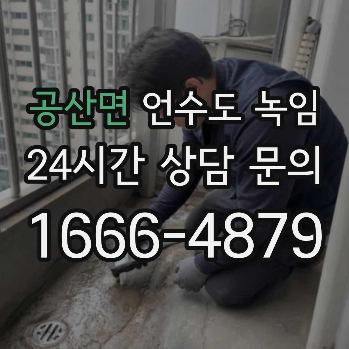 공산면 언수도 녹임