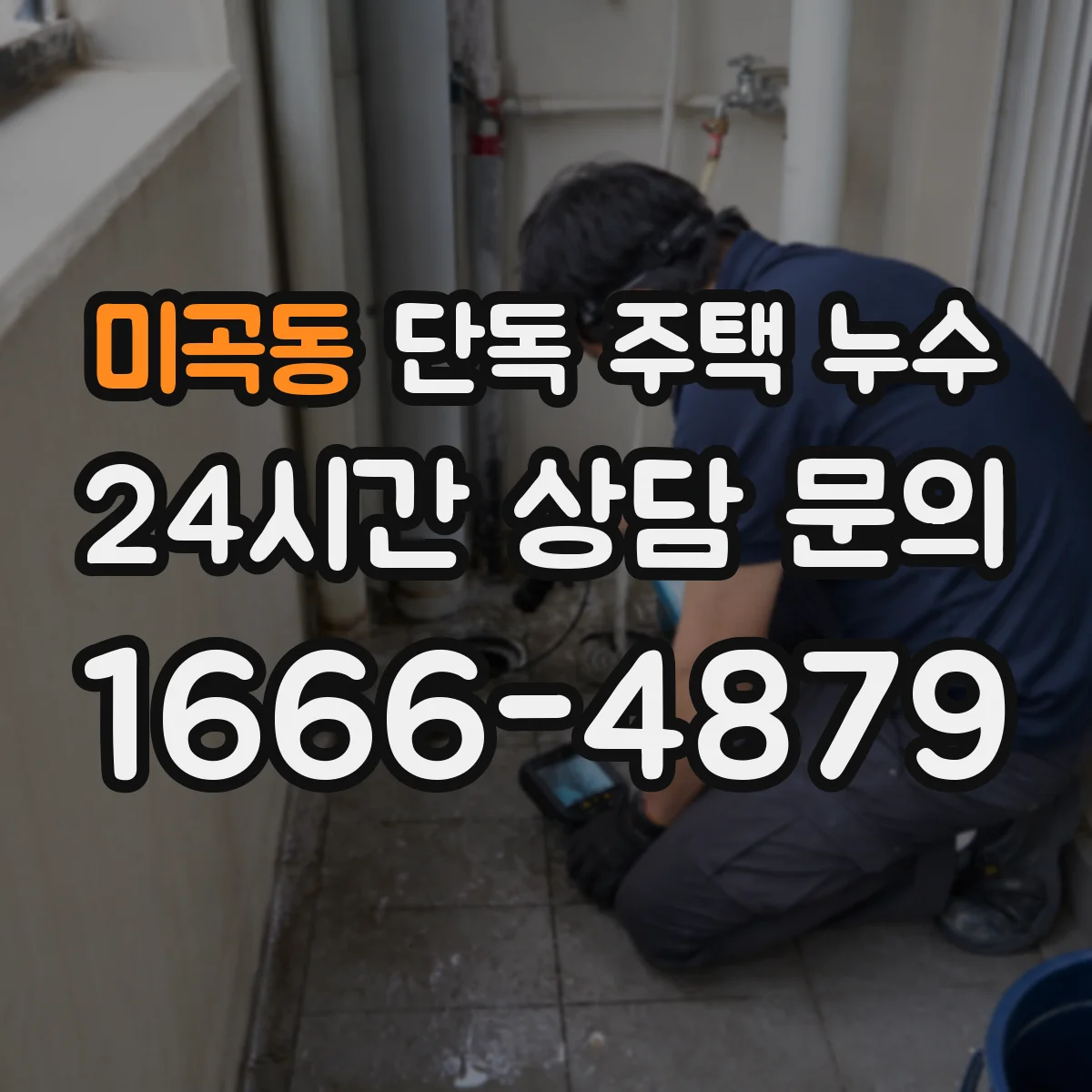 미곡동 단독 주택 누수