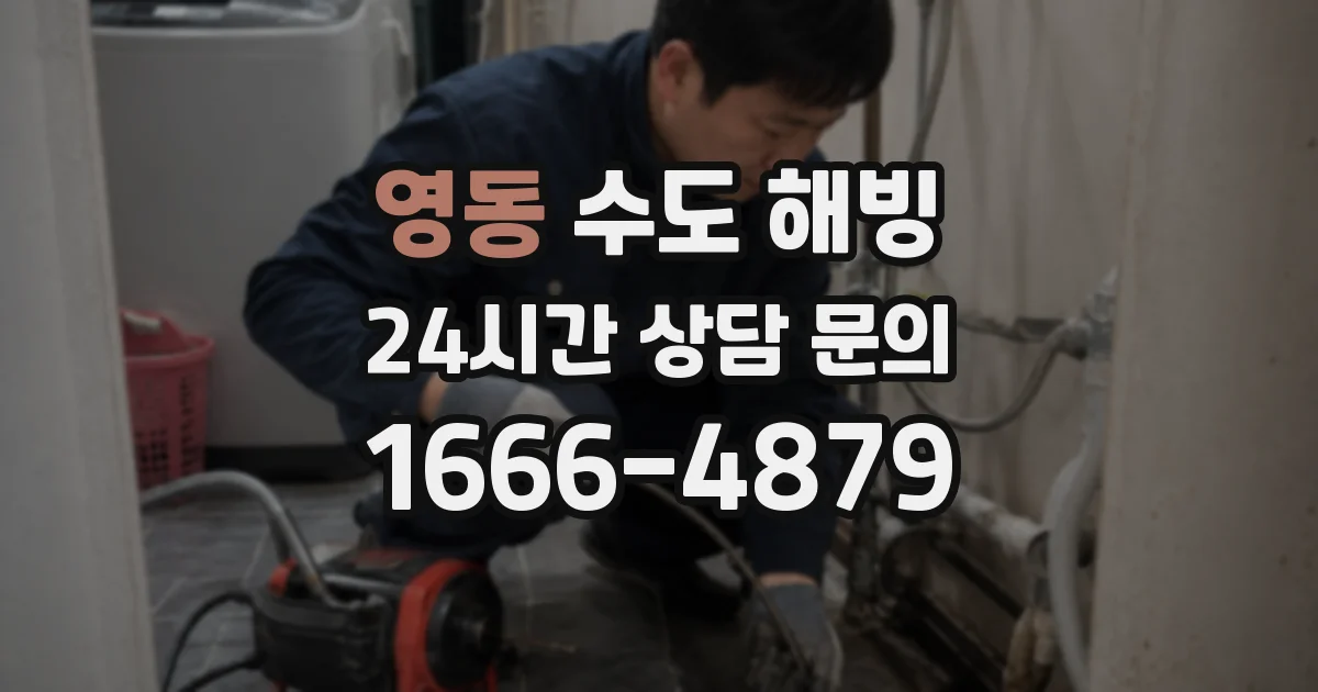 영동 수도 해빙