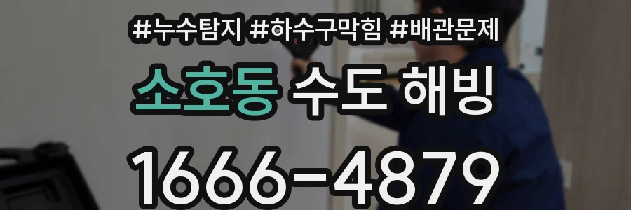 소호동 수도 해빙