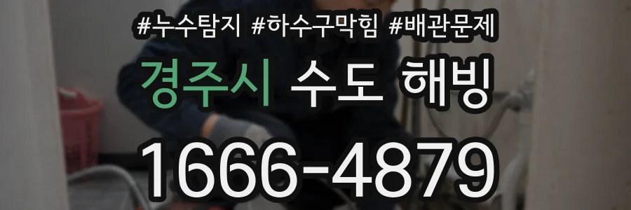 경주시 수도 해빙