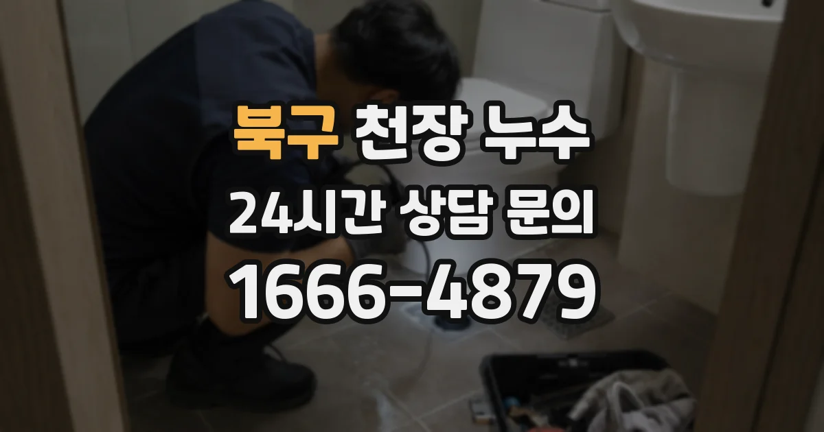 북구 천장 누수