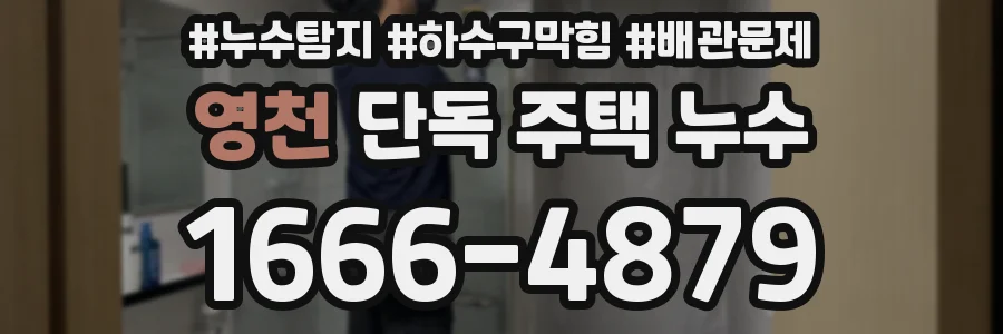 영천 단독 주택 누수