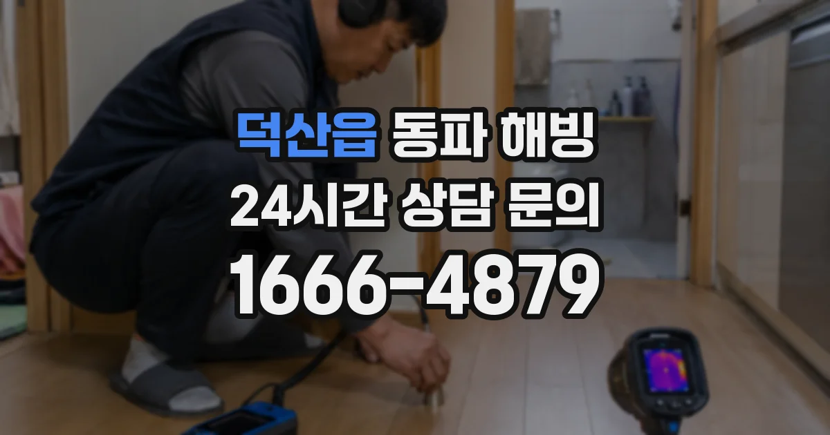 덕산읍 동파 해빙