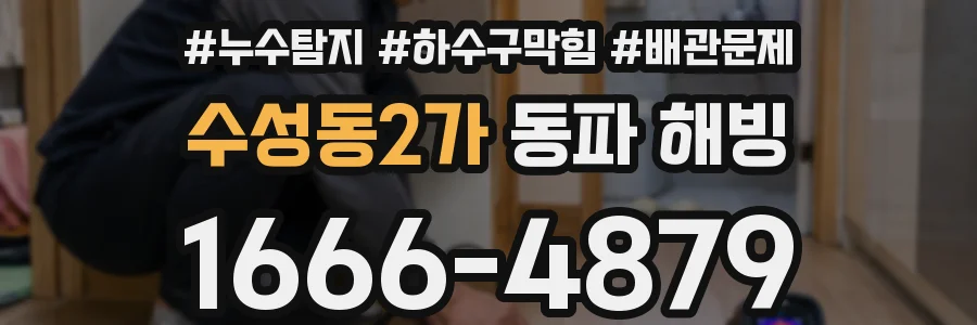 수성동2가 동파 해빙