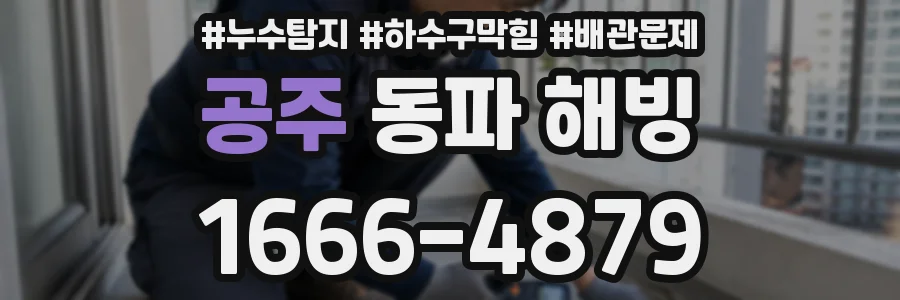 공주 동파 해빙