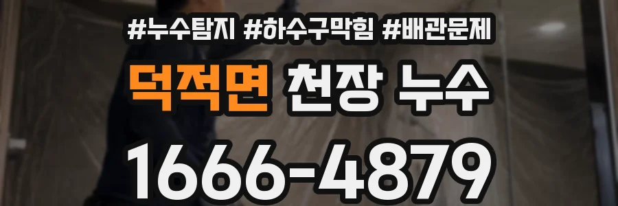 덕적면 천장 누수