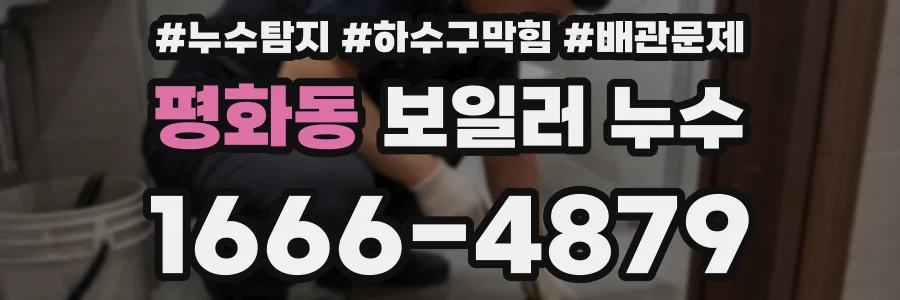 평화동 보일러 누수
