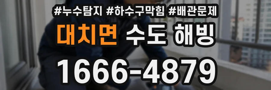 대치면 수도 해빙
