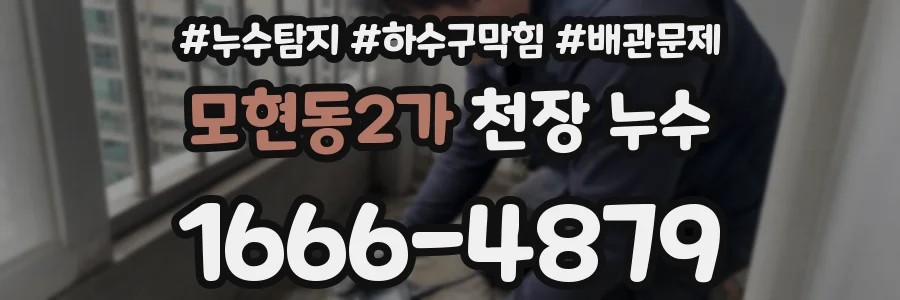 모현동2가 천장 누수