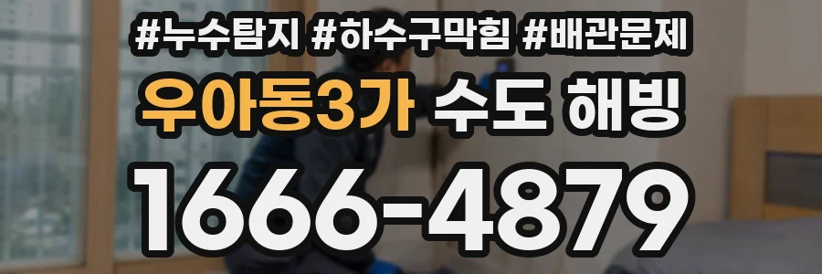 우아동3가 수도 해빙