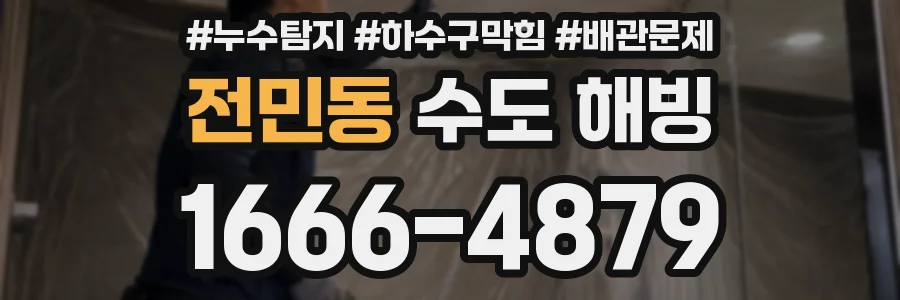 전민동 수도 해빙