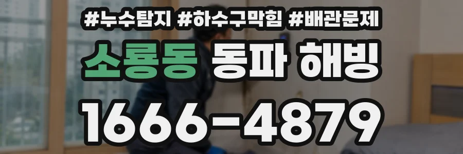 소룡동 동파 해빙
