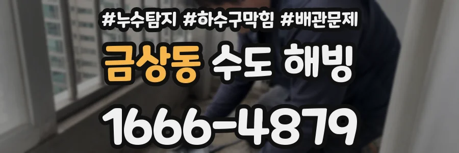 금상동 수도 해빙