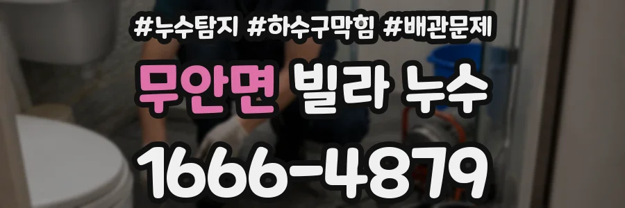 무안면 빌라 누수