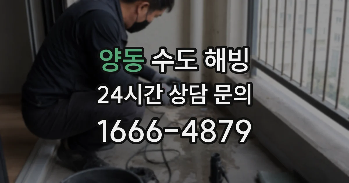 양동 수도 해빙