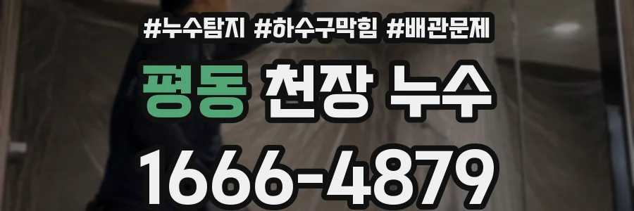 평동 천장 누수