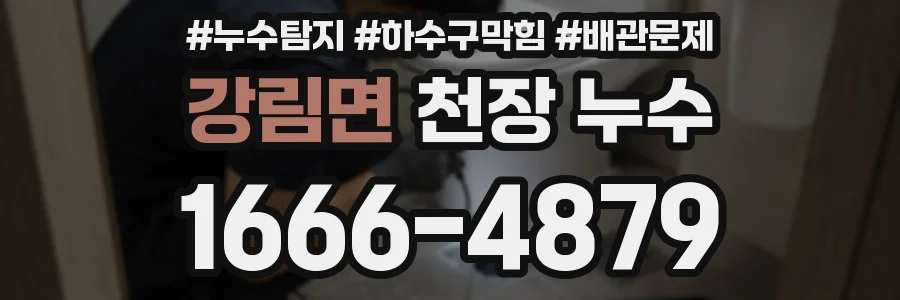 강림면 천장 누수