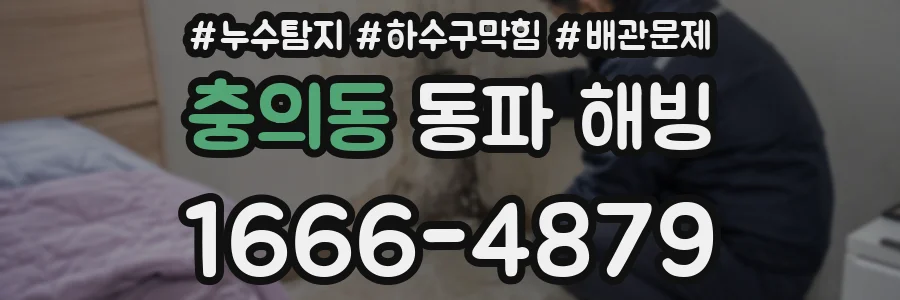 충의동 동파 해빙