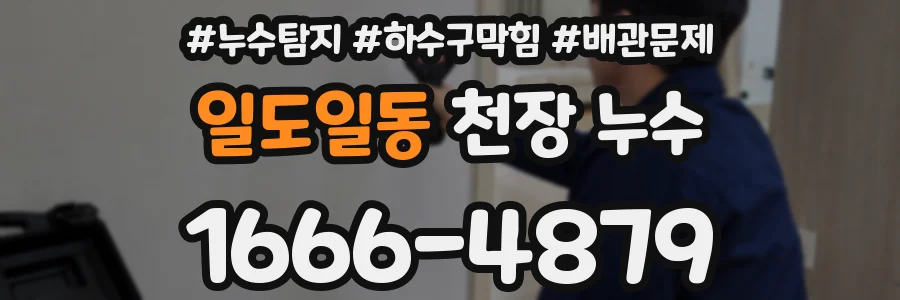 일도일동 천장 누수