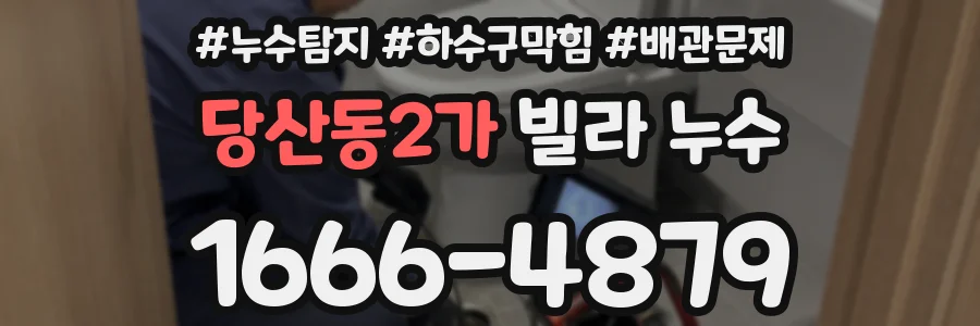 당산동2가 빌라 누수