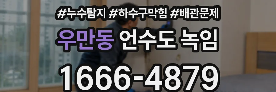 우만동 언수도 녹임