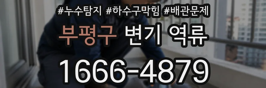 부평구 변기 역류