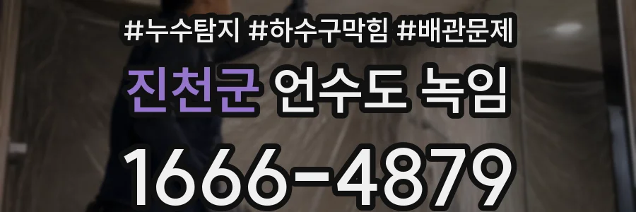 진천군 언수도 녹임