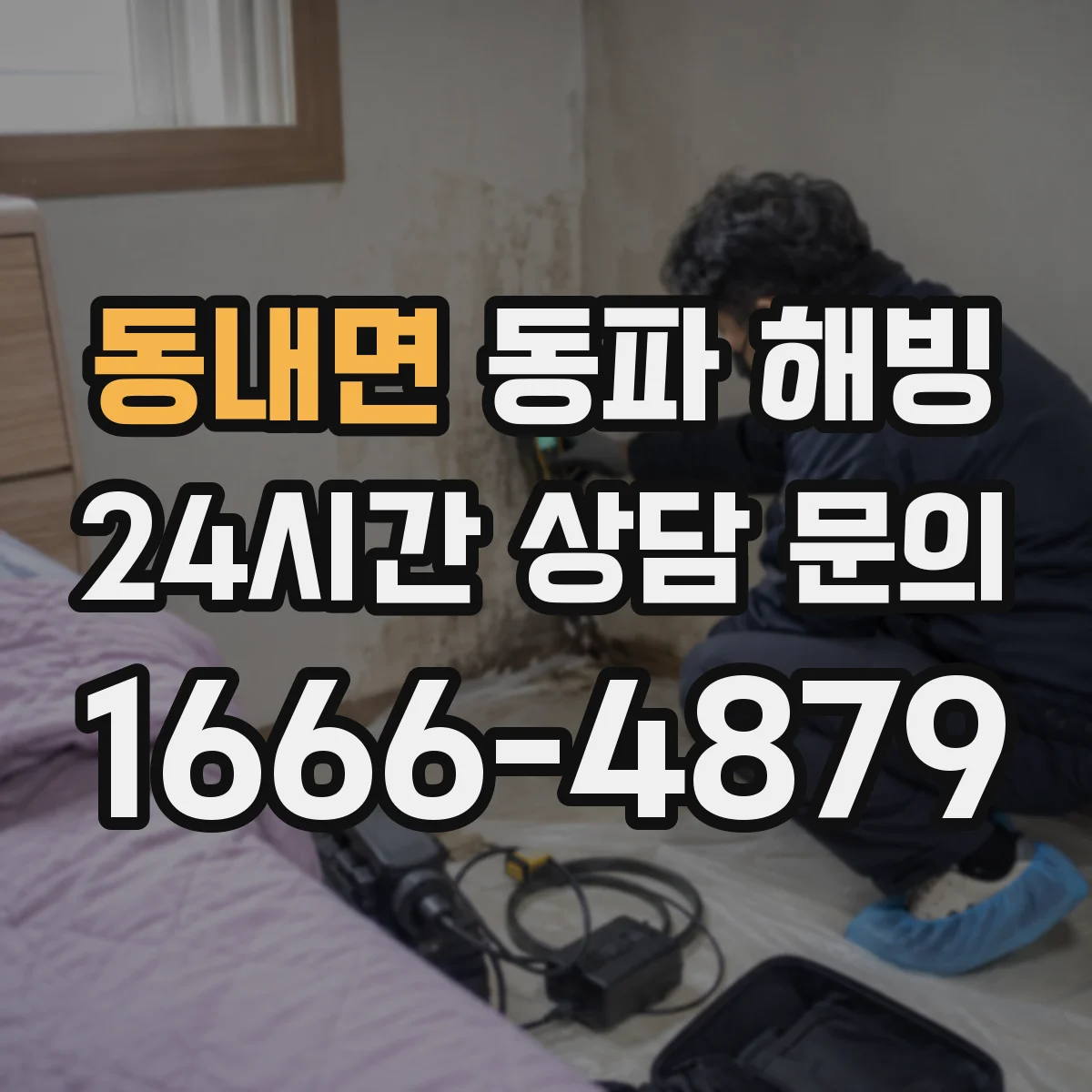 동내면 동파 해빙