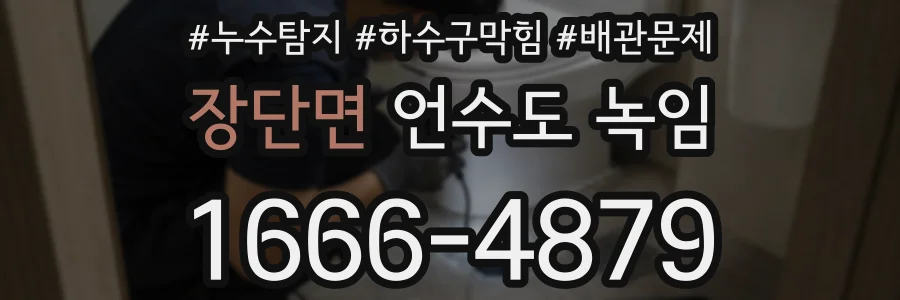 장단면 언수도 녹임
