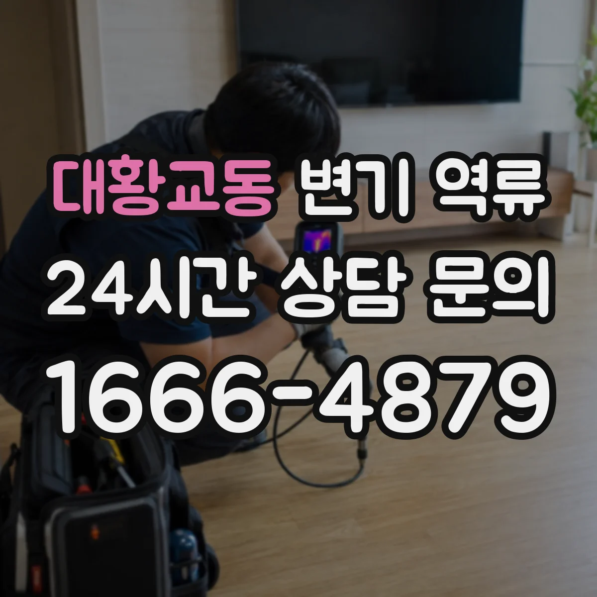 대황교동 변기 역류