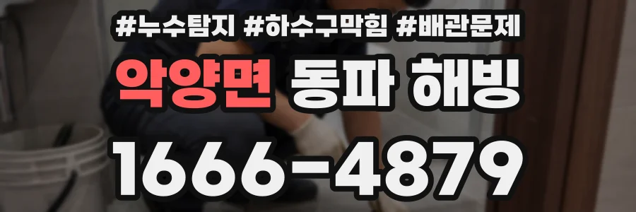 악양면 동파 해빙