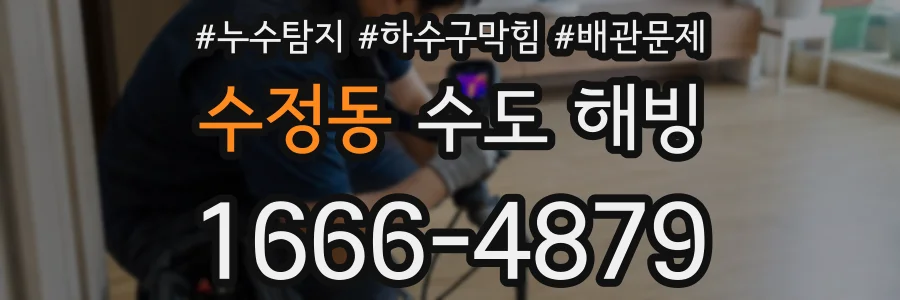 수정동 수도 해빙