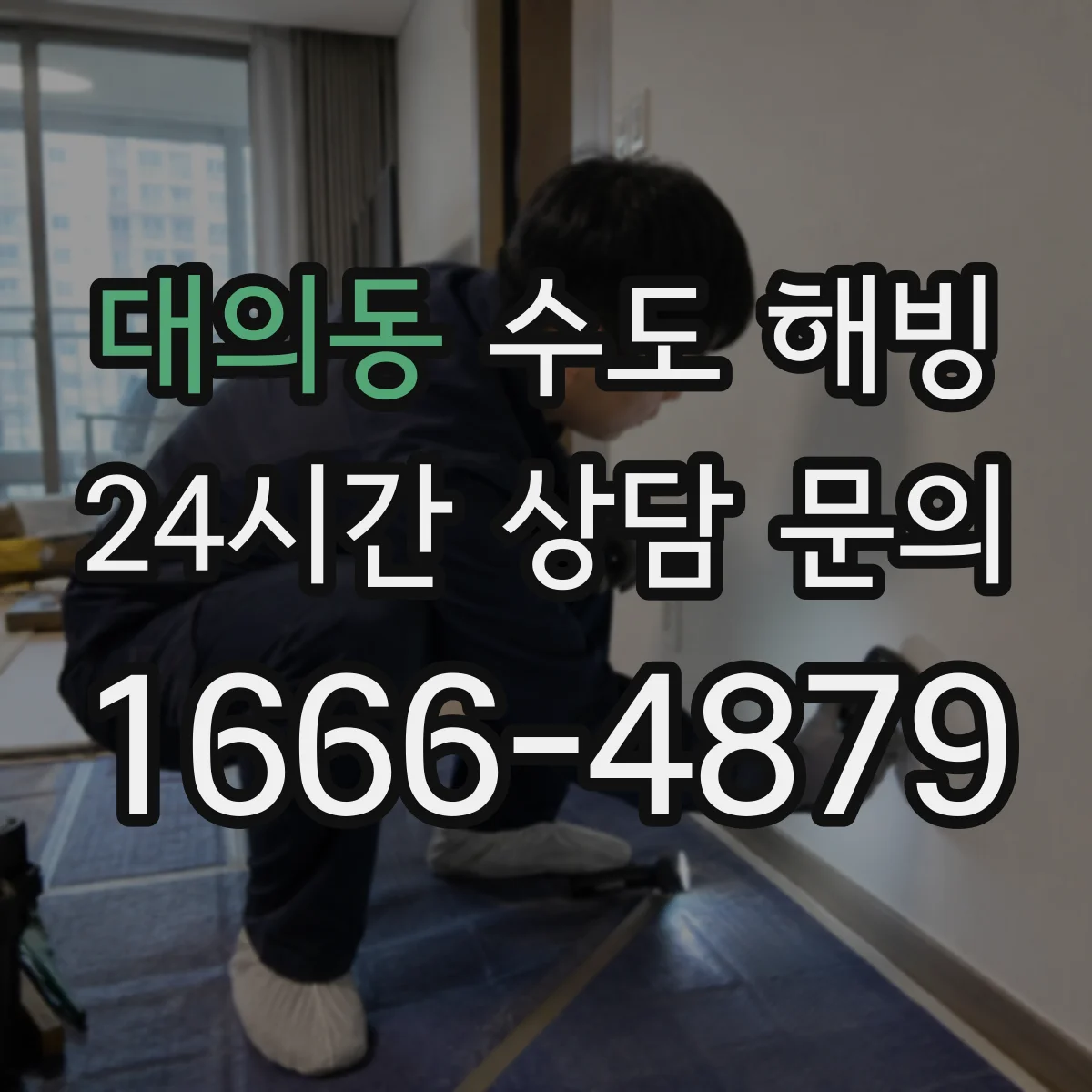 대의동 수도 해빙