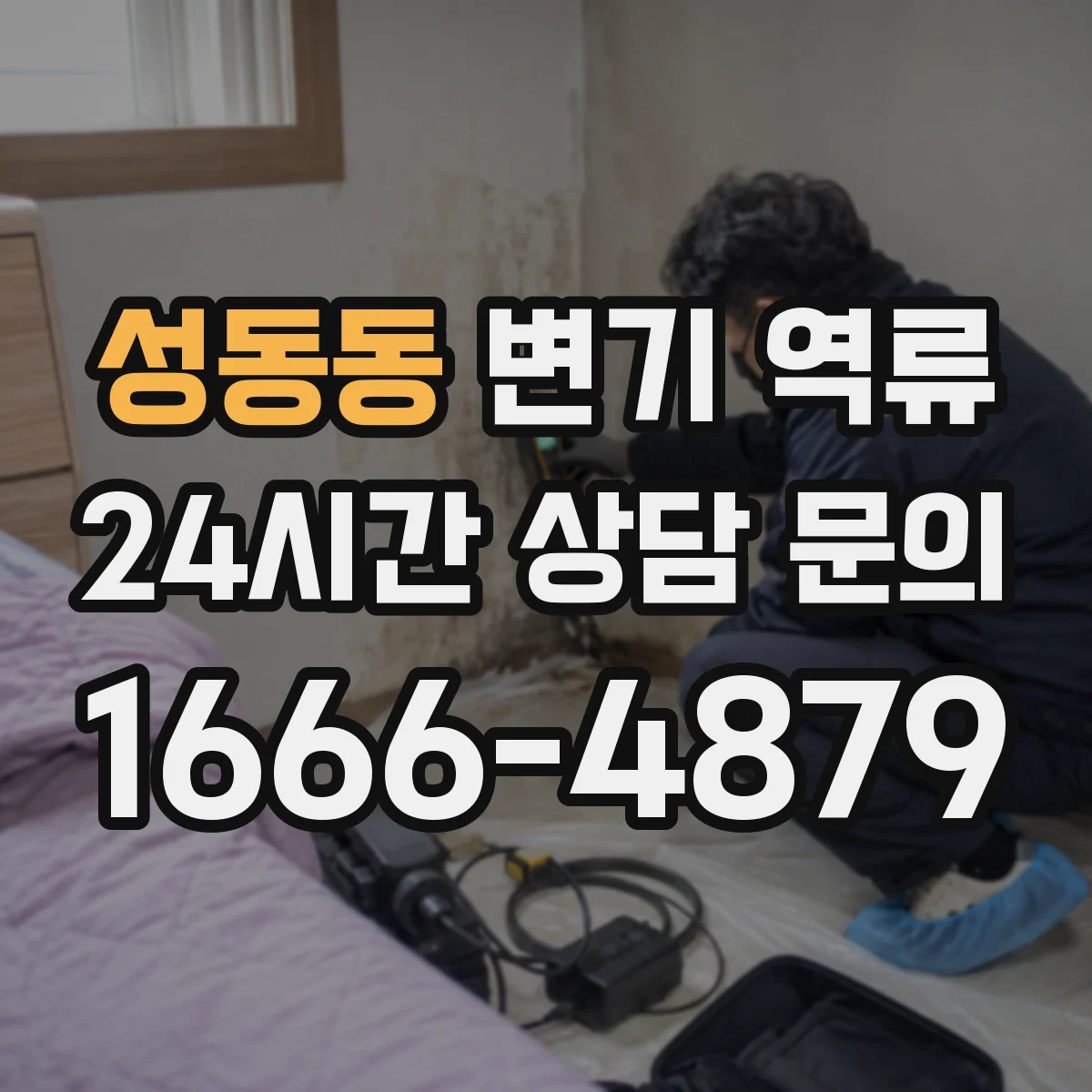 성동동 변기 역류