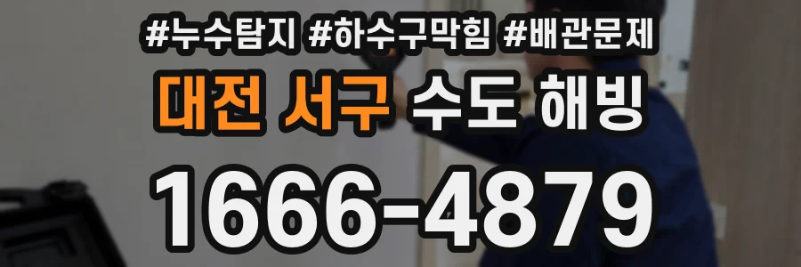 대전 서구 수도 해빙