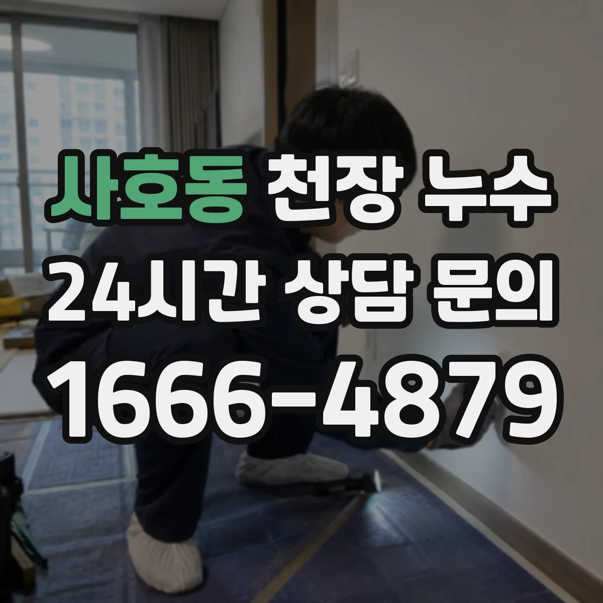 사호동 천장 누수