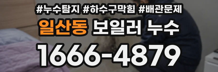 일산동 보일러 누수