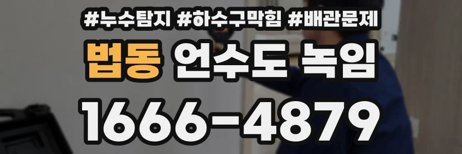 법동 언수도 녹임