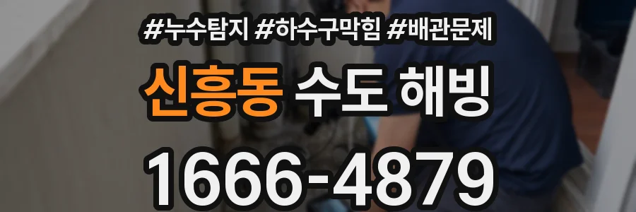 신흥동 수도 해빙