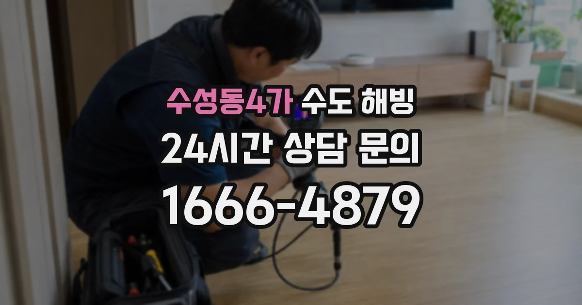 수성동4가 수도 해빙