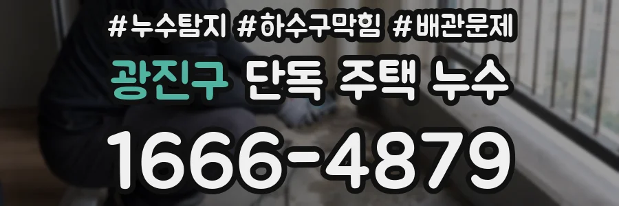 광진구 단독 주택 누수