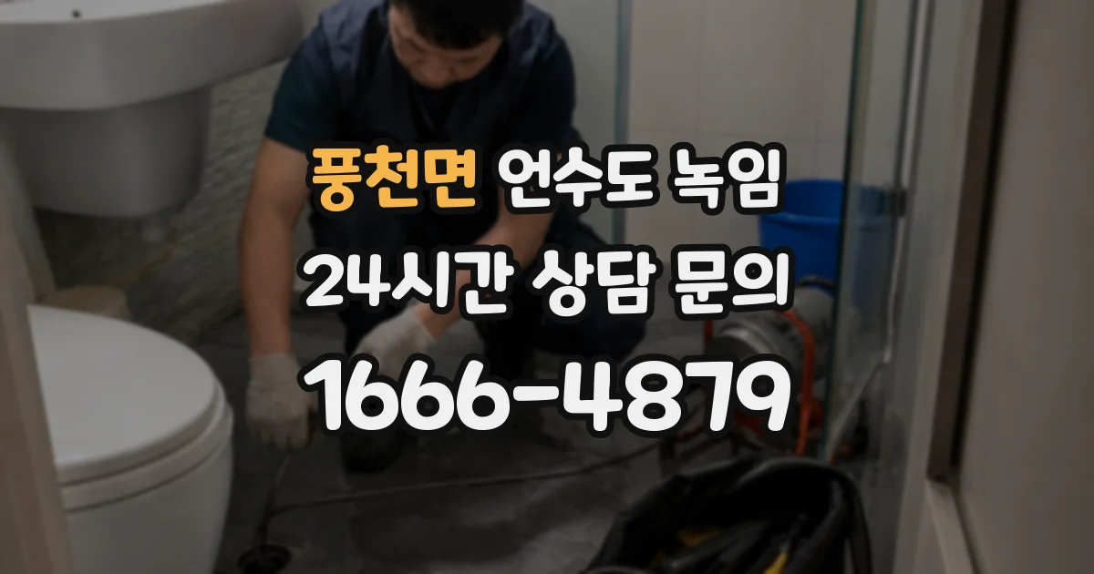 풍천면 언수도 녹임
