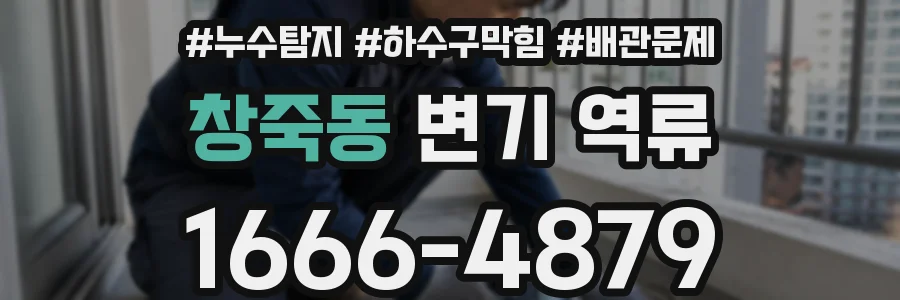 창죽동 변기 역류