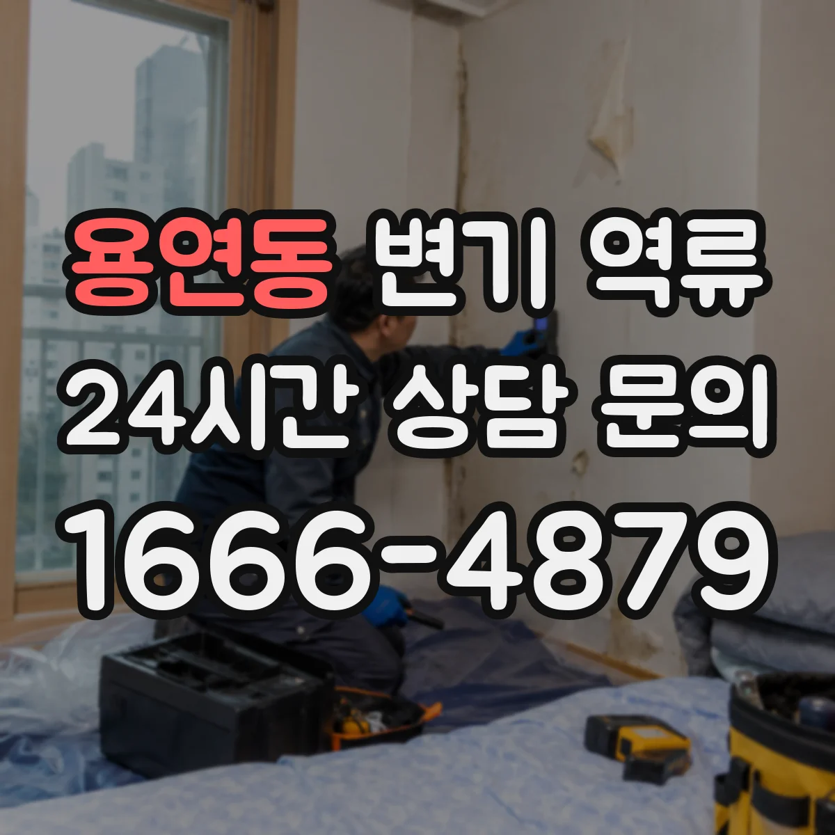 용연동 변기 역류